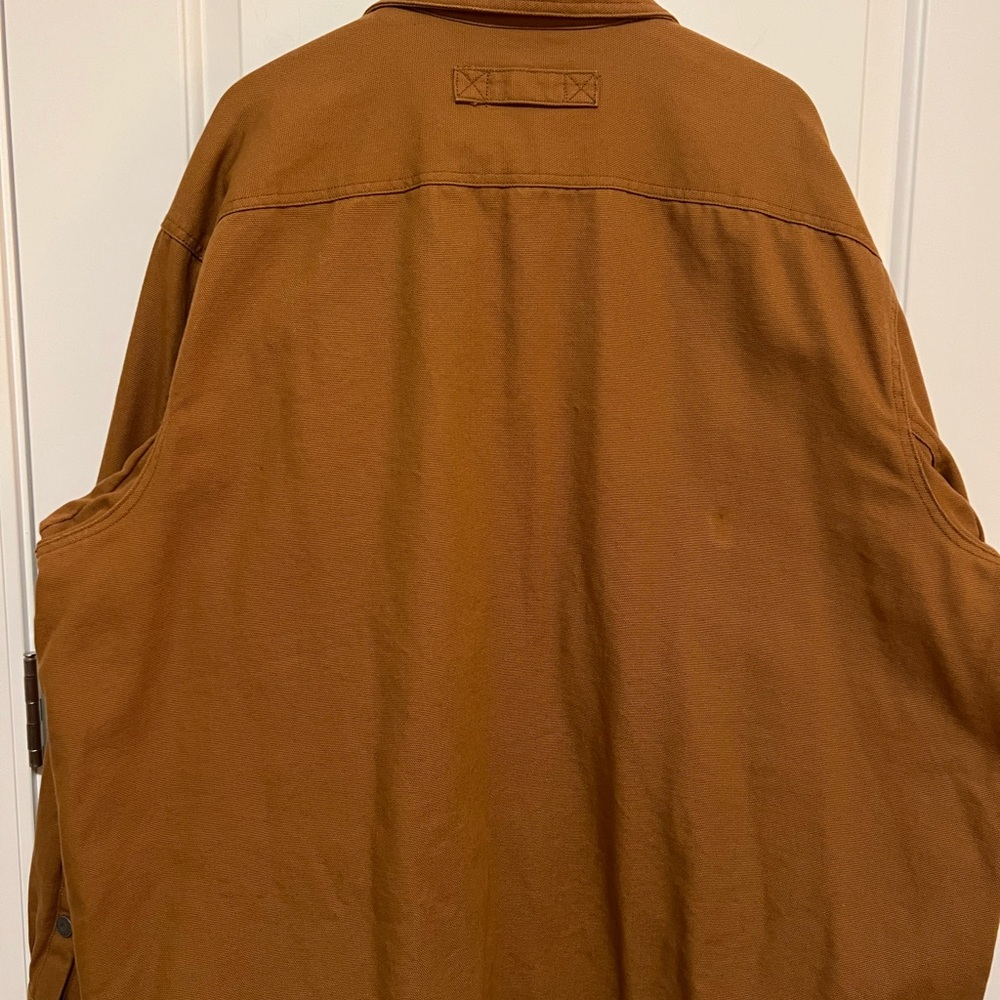 Duluth Trading Co Men's Brown Shirt Jacket - Picture 3 of 8